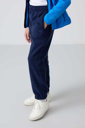 Tommylife Toptan 7-15 Yaş Jogger Standart Kalıp Kız Çocuk Eşofman Alt 75155 İndigo