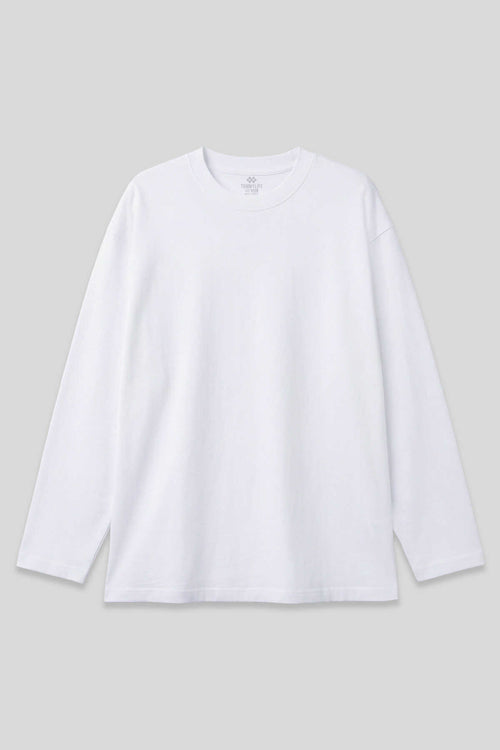 Tommylife Toptan Beyaz Basic O Yaka Erkek Sweatshirt - 88107