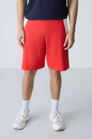 Tommylife Toptan Comfort Fit Basic Erkek Şort 81280 Fiesta