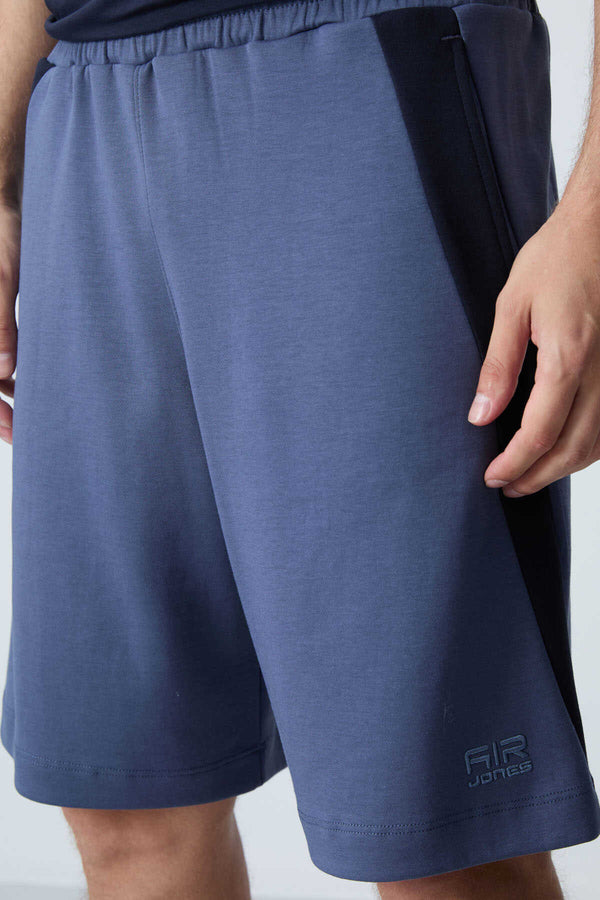 Tommylife Toptan Comfort Fit Basic Erkek Şort 81280 Petrol