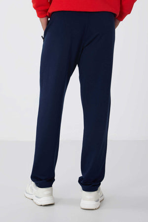 Pantaloni de trening Tommylife Wholesale Slim Fit Classic Leg pentru bărbați 84669 Indigo