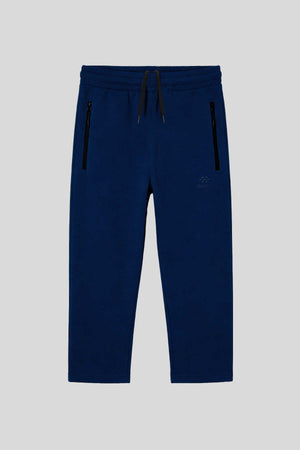Pantaloni Capri pentru bărbați, cu buzunare cu fermoar, indigo, în magazinul online Tommylife - 83095