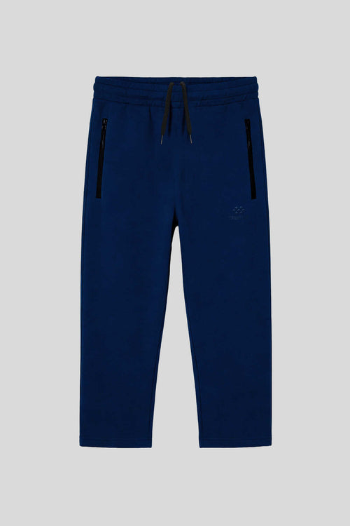 Pantaloni Capri pentru bărbați, cu buzunare cu fermoar, indigo, în magazinul online Tommylife - 83095
