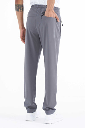 Pantaloni de trening pentru bărbați Tommylife Wholesale Classic Leg Standard Fit cu trei buzunare, 84768 kaki