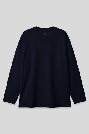 Tommylife Toptan Lacivert Basic O Yaka Erkek Sweatshirt - 88107