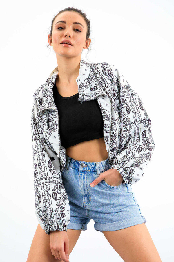 Maiou scurt pentru femei, bleumarin, fără mâneci, croială slim fit, cu decolteu în U, Tommylife Wholesale - 97162