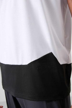 Tommylife Toptan O Yaka Standart Kalıp Aktif Spor Erkek T-Shirt 88383 Beyaz