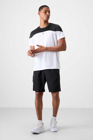 Tommylife Toptan O Yaka Standart Kalıp Aktif Spor Erkek T-Shirt 88386 Beyaz