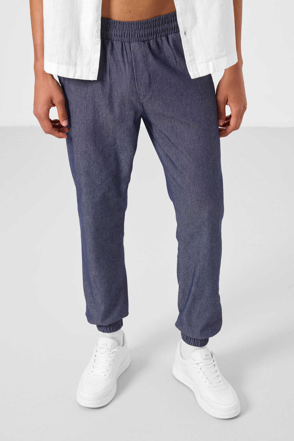 Tommylife Toptan Standart Fit Dokuma Hafif Esnek Chino Erkek Pantolon 82176 Kot Lacivert