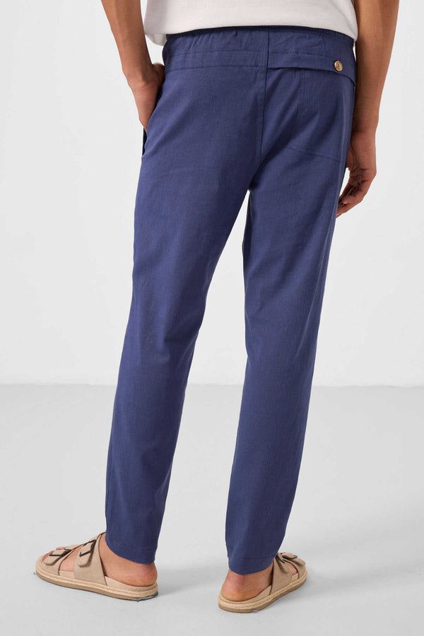 Tommylife Toptan Standart Fit Dokuma Hafif Esnek Chino Erkek Pantolon 82179 Parlament