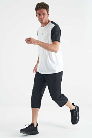 Tommylife Toptan Standart Kalıp Aktif Spor Erkek Kapri 83096 Antrasit