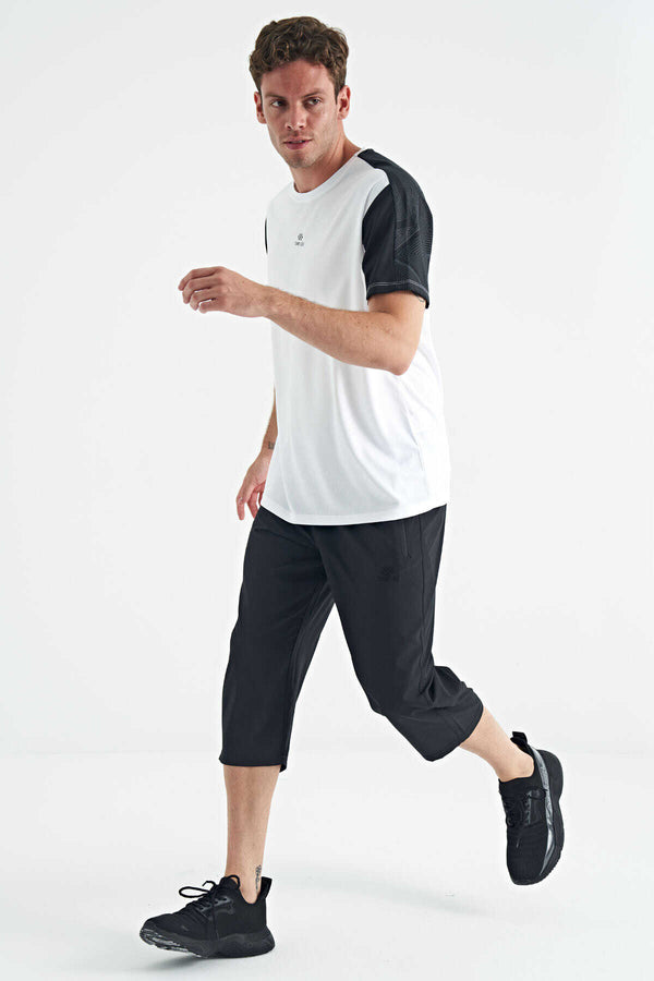Tommylife Toptan Standart Kalıp Aktif Spor Erkek Kapri 83096 Antrasit