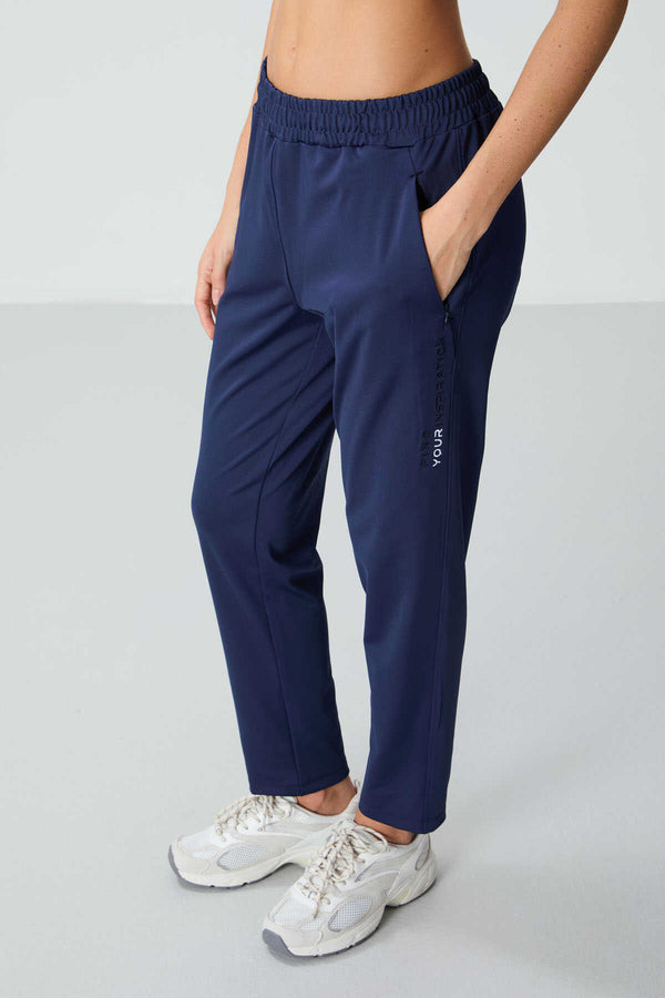 Set trening cu glugă Tommylife Wholesale pentru femei, croială standard, 95306 Indigo
