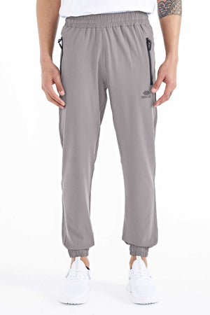 Tommylife Toptan Taş Erkek Basic Cepli Bağcıklı Rahat Form Lastik Paça Eşofman Altı - 84826