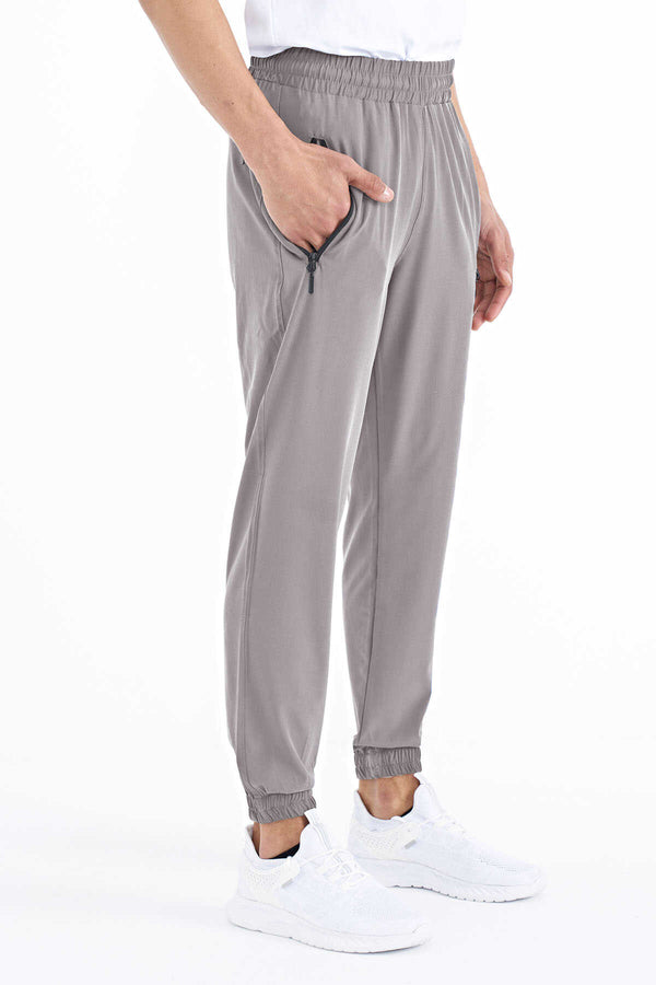Tommylife Toptan Taş Erkek Basic Cepli Bağcıklı Rahat Form Lastik Paça Eşofman Altı - 84826