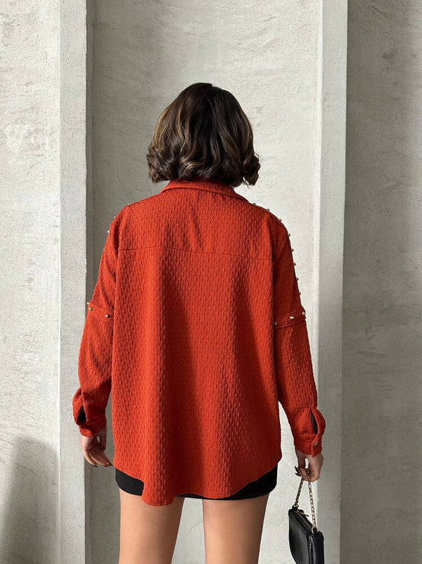 Drop Detaylı Toptan Gömlek