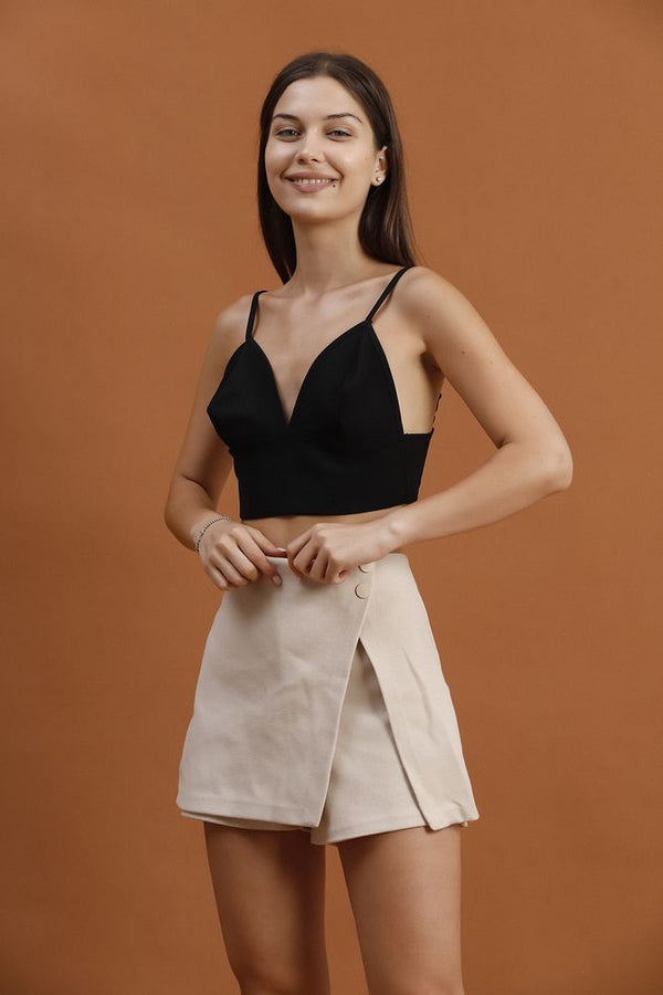 Taş Detaylı Mini Toptan Etek