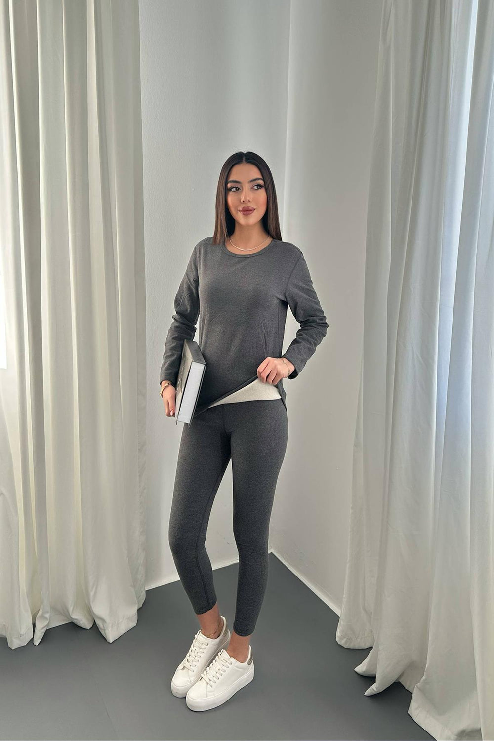 Toptan Antrasit Çift Taraflı Termal Takım Antrasit L