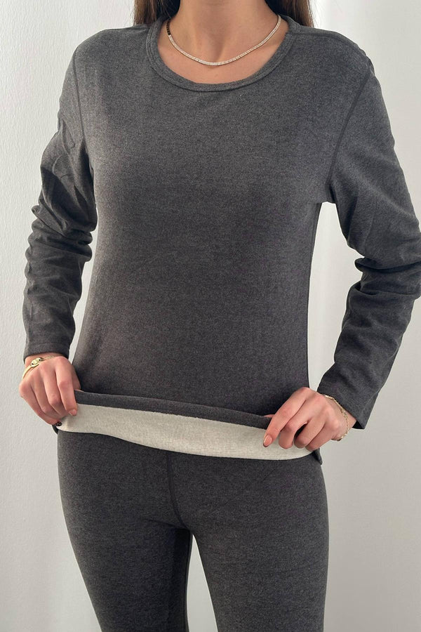 Toptan Antrasit Çift Taraflı Termal Takım