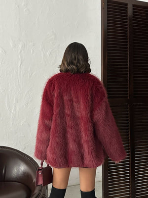 Suni Kürk Toptan Ceket